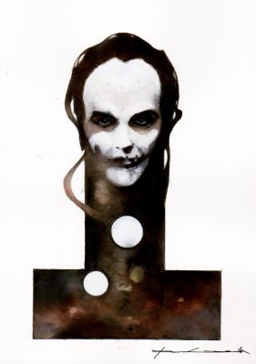 Corrado Roi | The Joker (Joker Tarot inedito) | Tavole Originali