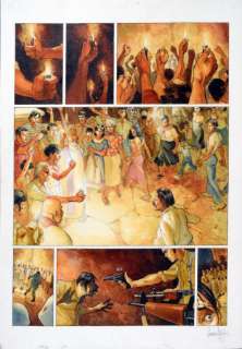 Lepage Emmanuel | MUCHACHO Encre de chine et de couleurs pour la planche | Coutau Bégarie