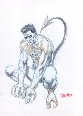 Dylan Teague | Nightcrawler (Kurt Wagner) by Dylan Teague | Panel Gallery