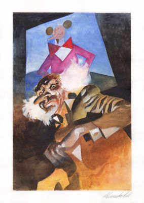 Alessandro Poli | Sor Pampurio | Tavole Originali