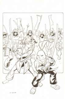 Richard Case | Annie Ammo And Usagi Yojimbo Art For Baltimore Comic Con Yearbook - 2013 Signed | Anthony’s Comic Book Art