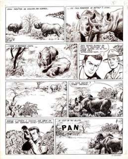 Forton. Planche originale Bob Morane | BDEnchères