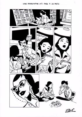 Elsa Charretier | Love Everlasting #3 p.8 | Tavole Originali