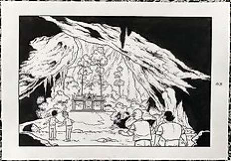 Paul Geerts / Eric de Rop | Suske en Wiske - Originele pagina (p.14) - De preutse prinses - (2020) | Catawiki