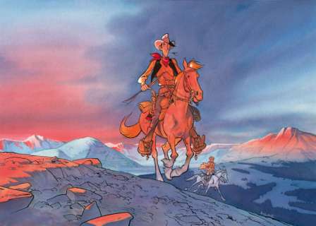 Matthieu Bonhomme Né En 1973 - Lot 337 - Lucky Luke (vu par) - Tome 1