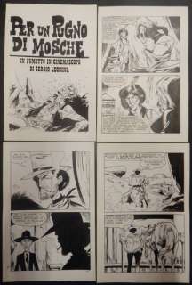 Goldrake suppl. n. 308 - R. Buzzelli - 30x Tavole Originali "Per un pugno di mosche" - Loose page - (1979) | Catawiki