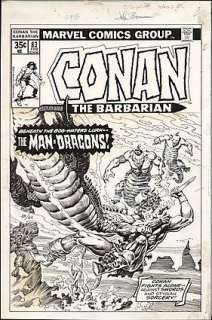 CONAN THE BARBARIAN Issue #83 Cover | ComicConnect
