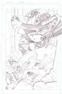 Rick Leonardi | Convergence: Batgirl #2 Page 1 (Pencil) | Rick Leonardi