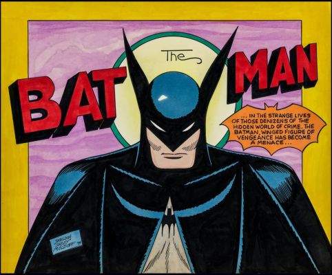 Sheldon Moldoff | Detective Comics #30 splash re-creation | ArchAngels