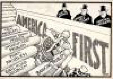 Windsor McCay | UNCLE SAM NEWSPAPER CARTOON (vs outside power + bonus cartoon) | Pedigree Comics