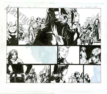 Chris Bachalo, Mark Irwin - uncanny xmen issue 12 page 9 and 10
