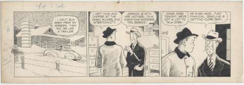 Frank King | King - Gasoline Alley Original Daily Strip 12/20/1948 NO RESERVE ! | Russ Cochran