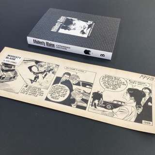 Holdaway, Jim | Holdaway, Jim - Original strip - Modesty Blaise + Expanded Edition Modesty Blaise Companion - (1969) | Catawiki