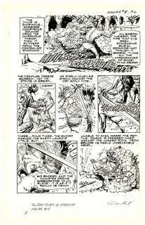 Jesse Santos | Santos - DAGAR THE INVINCIBLE #8, 1975, Page 6 | Russ Cochran