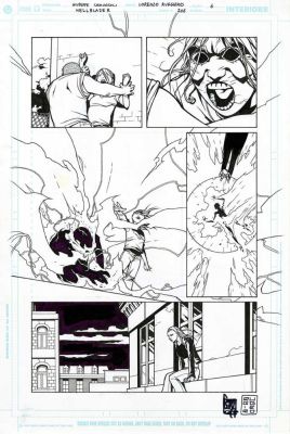 Giuseppe Camuncoli | “Cross Purpose” – Hellblazer #206 – tav.06 | Cart Gallery