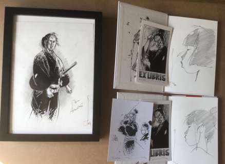 Michetz | Kogaratsu - Dessin original + Artbook Premisses 2x dédicace - 2xTL/EO - Cartonné - EO | Catawiki