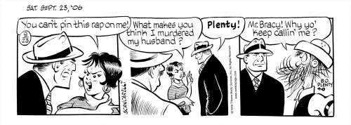 Jim Scancarelli | Scancarelli - Dick Tracy in Gasoline Alley, 9/23/2006 NO RESERVE! | Russ Cochran