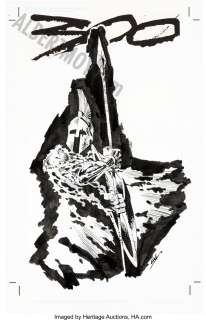 Frank Miller - wizard - 300 pin up