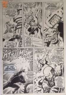 Sal Buscema Mike Esposito - sub-mariner 31 pg 19 (marvel, 1970) namor & triton vs attuma