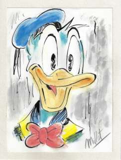 Millet | Donald Duck - Millet - Original Drawing - EO | Catawiki