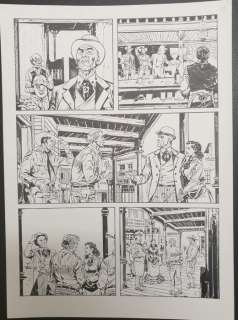 Michele Benevento | Tex - Color Tex n. 6: Stella di latta - Page volante - Exemplaire unique - (2014) | Catawiki