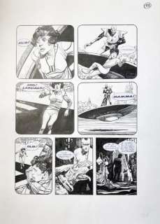 Sergio Toppi | Ken Parker - Sergio Toppi - original page "Ubica" pg. 19 - Page volante - Exemplaire unique | Catawiki