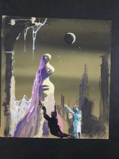 Karel Thole | Urania #275 - K. Thole - original cover "L’uomo che possedeva il mondo: - Page volante - EO - (1962) | Catawiki
