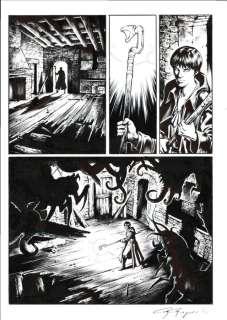 Gianluigi Gregorini | Dragonero n. 73 - G.Gregorini - Tavola Originale "L’Invasione delle tenebre" - Page volante - Exemplaire unique - (2019) | Catawiki