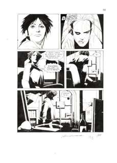 Corrado Roi | Nathan Never Gigante nuova serie n. 17 - C. Roi - Tavola Originale "I Giorni della Maschera" - Page volante - Exemplaire unique - (2014) | Catawiki