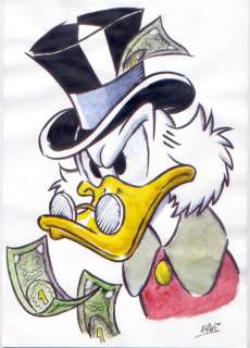 Xavi (Xavier Vives Mateu) | SCROOGE - Dibujo original - ONCLE SCROOGE - Xavi (2020) | Catawiki