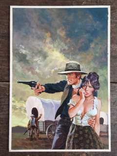 Sommer, Manfred | Sommer, Manfred - Original painting - Cow-boy - (1970) | Catawiki