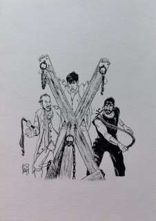 Angelo Stano | Dylan Dog - Illustrazione originale di Angelo Stano: Dylan Dog - Horror Fest - Page volante - (1993) | Catawiki