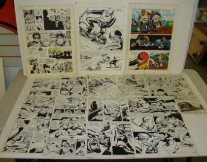 2292: ORIGINAL COMIC ART LOT. | Weiss Auctions