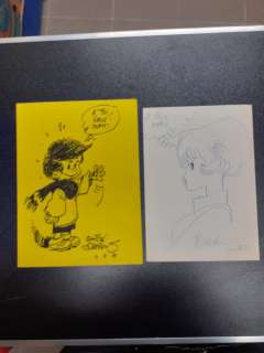 Walthery | Walthéry, François - 2 dessins originaux dédicacés - Natacha / Pipo | Catawiki