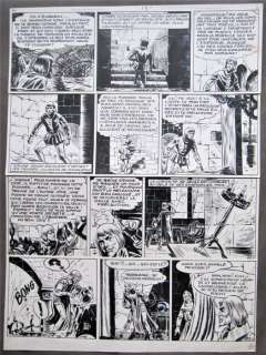 Funcken, Fred | Funcken, Fred - Planche originale - Le Chevalier Blanc T1 - (1954) | Catawiki