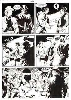 Maurizio Dotti | Tex n. 698 - 2x M.Dotti - Tavola Originale "Panico a teatro" - Page volante - Exemplaire unique - (2018) | Catawiki