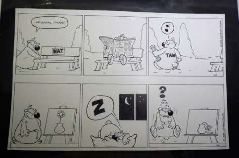 Dupa | Original drawing  - pages 340 and 341  - Cubitus  - (1989) | Catawiki