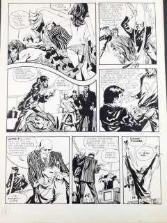 Marco Rostagno, Pier Carpi | Pier Carpi - Il Tempo è Vicinoâ€¦ - Page volante - Exemplaire unique - (1969) | Catawiki