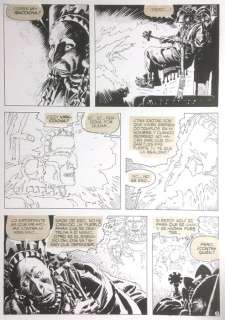 Enrique Breccia | Enrique Breccia - Original Page - "Viracocha" - Page volante - Exemplaire unique - (1992) | Catawiki