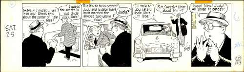 Frank King | King  GASOLINE ALLEY, Daily (02/09/1963) | Russ Cochran