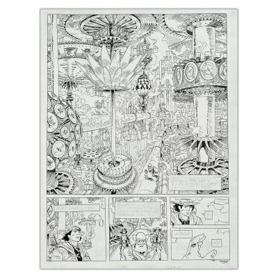 Vincent Perriot | Negalyod Tome 1 page originale 75 | Achetez de l’Art