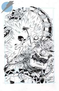 Aaron Conley - black hammer issue 4 page cover