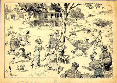 L.M. Glackins | Glackins - "PUCK’ (1911) | Russ Cochran