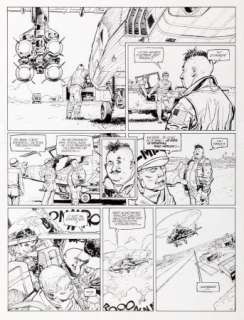 Parras | Parras Lièvre de Mars planche originale n°33 | JeanMichel.net