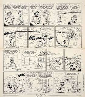 Gotlib | Gotlib - Planche originale - Gai-Luron - publiée dans Le Journal de Pif - (1967) | Catawiki