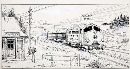 Bilal | Partie de chasse, planche n°1A Ã  l’encre de … | Millon