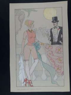 Leone Frollo | Leone Frollo - Illustrazione Originale "Une Soirée chez Madame Fleury" - Page volante | Catawiki