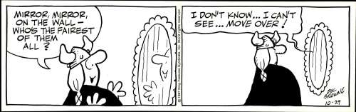 Browne | Browne - HAGAR THE HORRIBLE, Daily (10/29/1987) | Russ Cochran