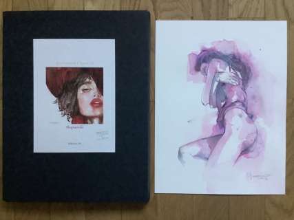 Giovanna Casotto | Giovanna Casotto - Portfolio Aquarelle con Aquarello inedito originale autografato - EO - (2021) | Catawiki