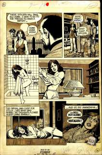 Ralph Reese | Reese - TWIN BURIAL, TALES OF THE ZOMBIE #2, Page 10 (1973), NO RESERVE! | Russ Cochran
